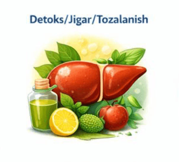🧬 DETOKS, JIGAR TOZALASH