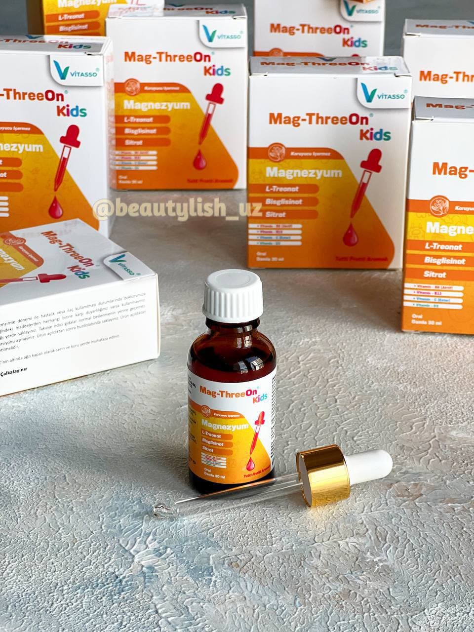 Mag-ThreeOn Kids – Bolalar miyasi uchun magniy l-treonat