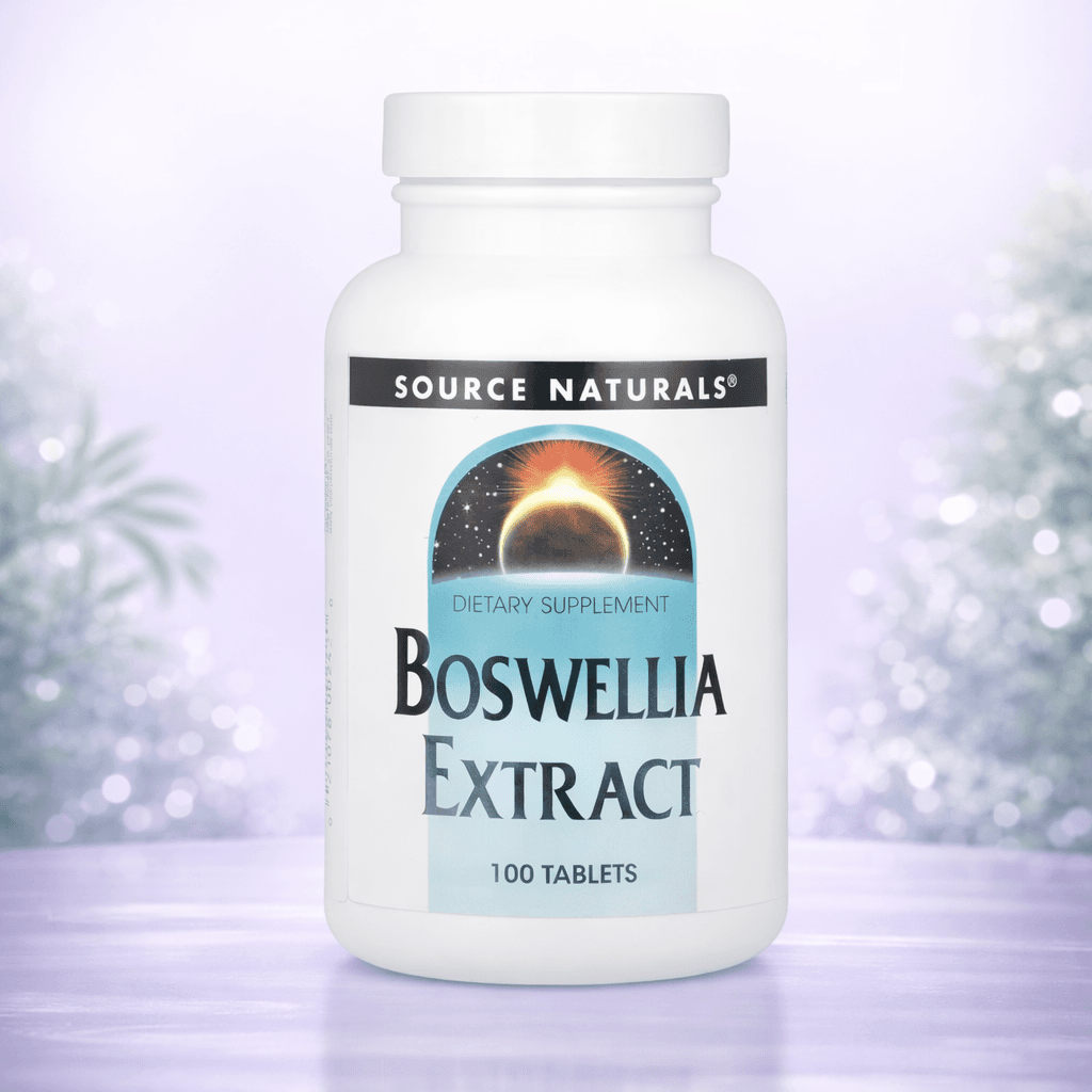 Source Naturals, Boswellia Extract, 100 Tablets – Bo'g'imlar va yallig'lanishga qarshi 100pcs