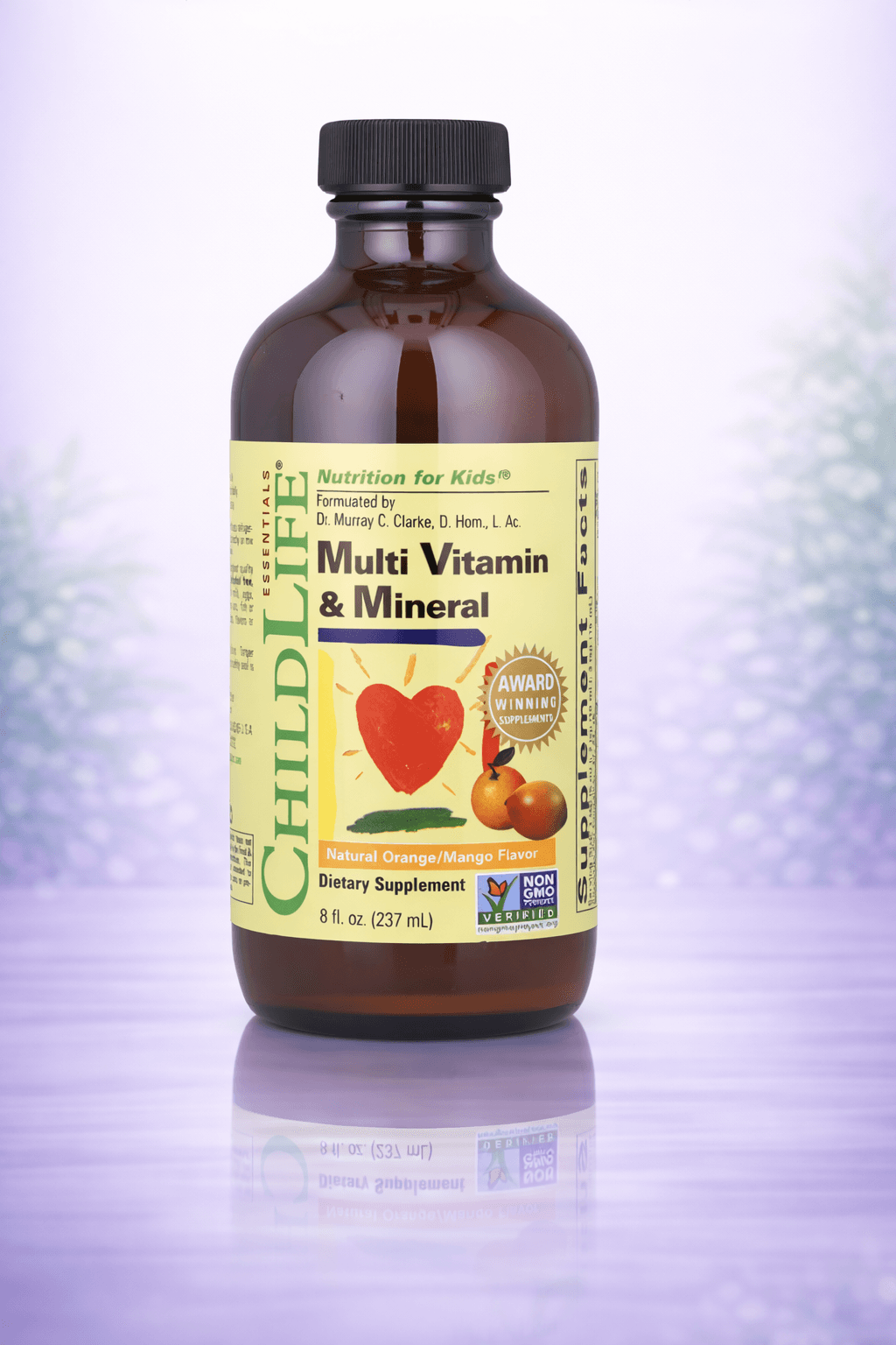 ChildLife Essentials, Multi Vitamin & Mineral, Natural Orange/Mango, 8 fl oz (237 ml)
