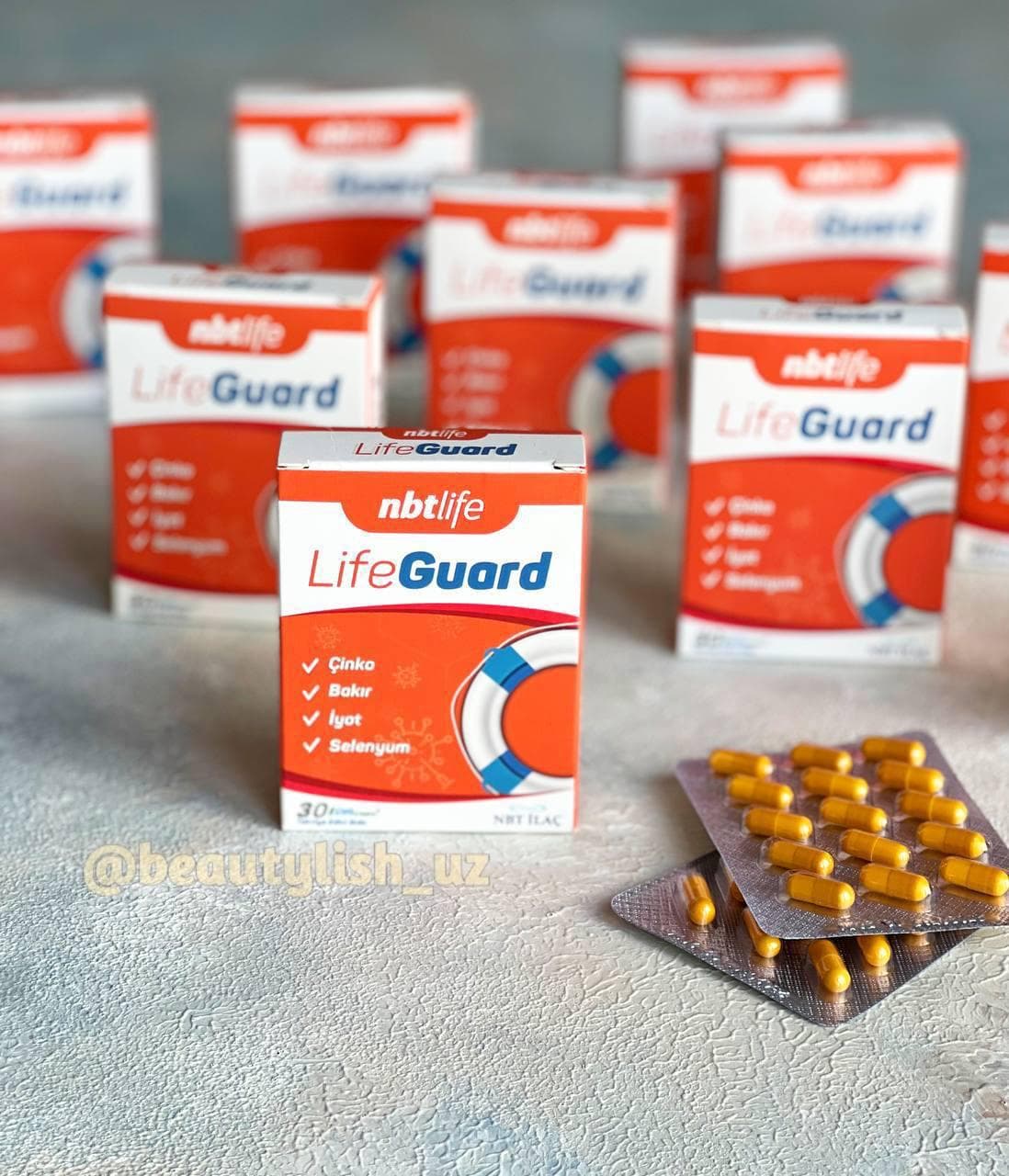 LifeGuard – Qalqonsimon bez va detoks (Yod+Sel+Sink+Mis)