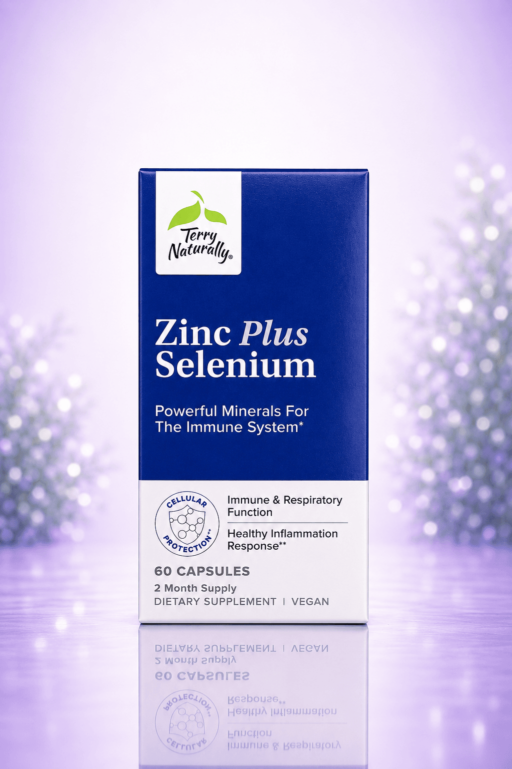 Terry Naturally, Zinc Plus Selenium, 60 Capsules
