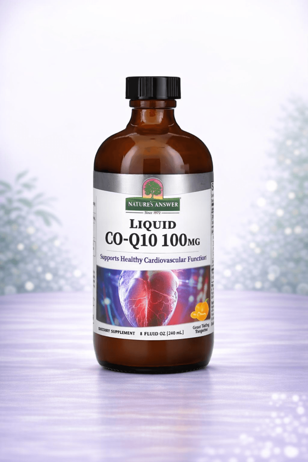 Nature's Answer, Liquid Co-Q10, Tangerine, 100 mg, 8 fl oz (240 ml)