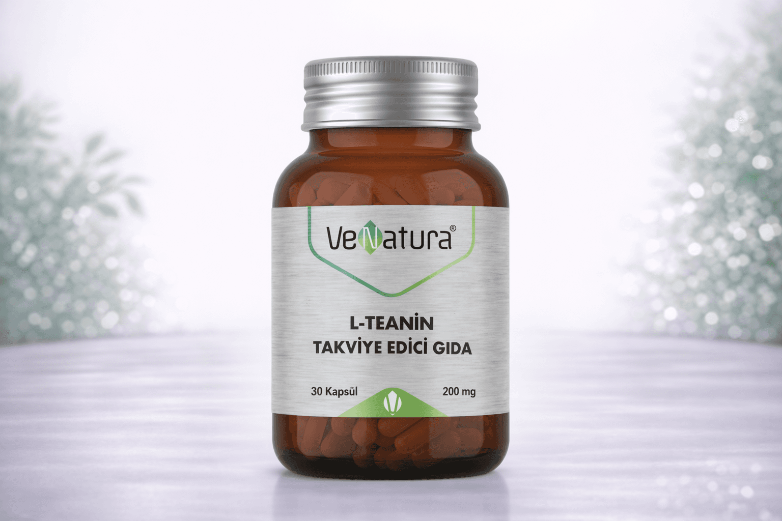 Л Теанин 200 мг 30 шт , катталар ва болалар учун антистресс. (venatura L-thanin)