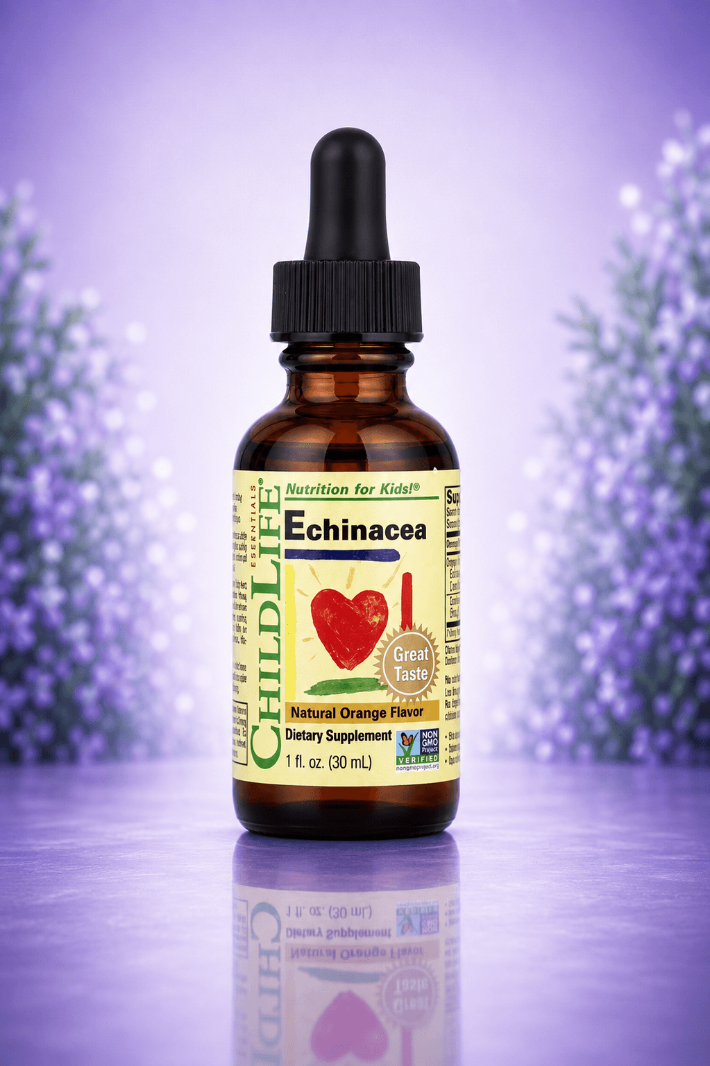 ChildLife Essentials, Essentials, Echinacea, Natural Orange, 1 fl oz (30 ml)