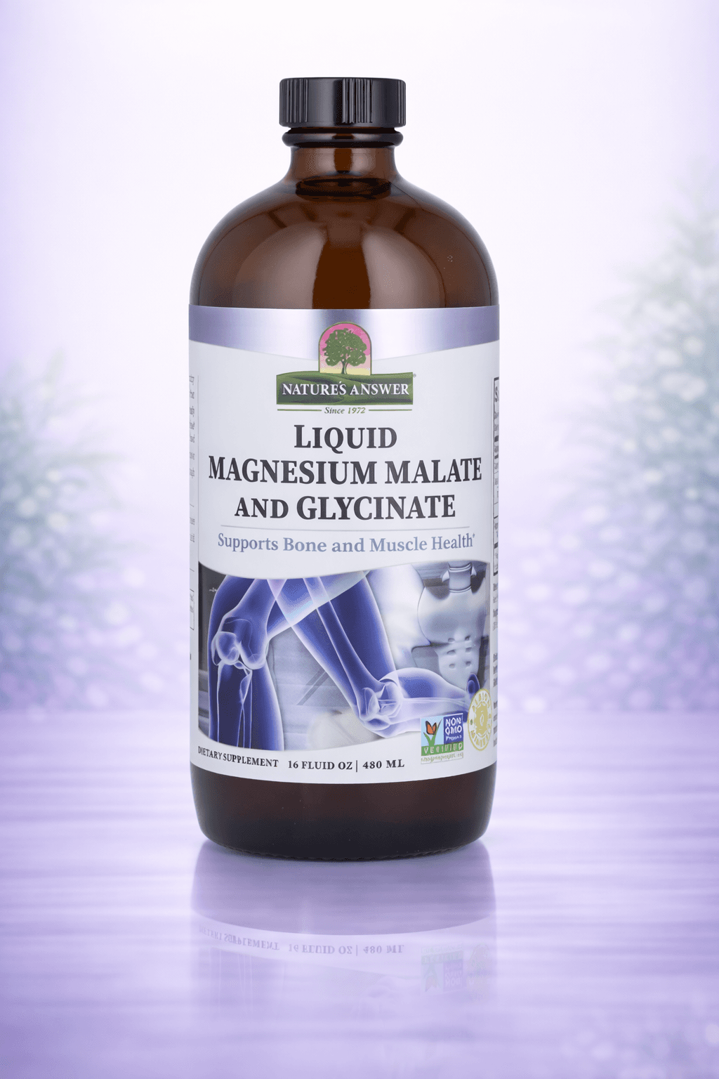 Nature's Answer, Liquid Magnesium Malate and Glycinate, 16 fl oz (480 ml)