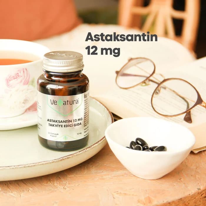 Venatura Astaksantin 12 mg – Eng kuchli tabiiy antioksidant