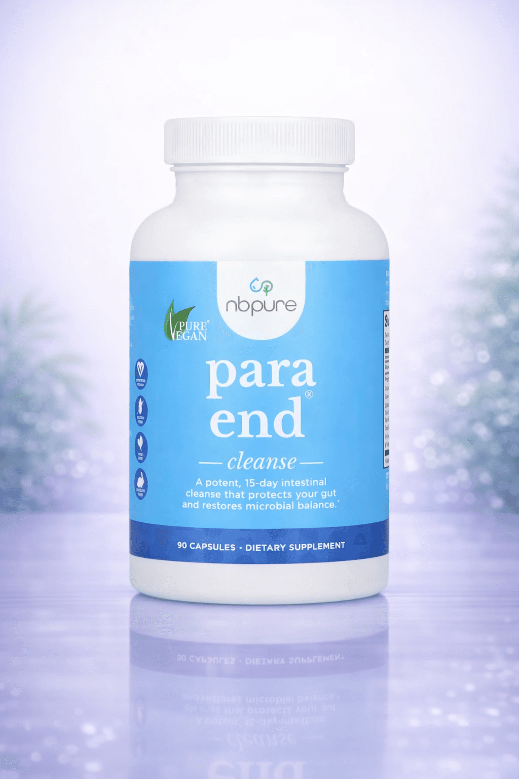 NB Pure, Para End®, Cleanse, 90 Capsules– Parazitlarga qarshi ichki tozalash