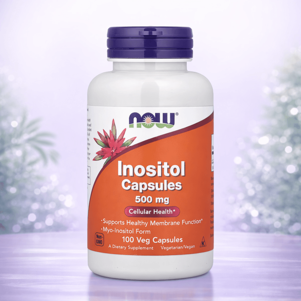 NOW Foods, Inositol Capsules, 500 mg, 100 Veg Capsules
