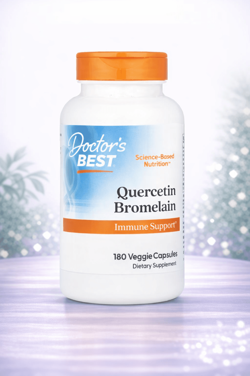 Doctor's Best, Quercetin Bromelain, 180 Veggie Caps