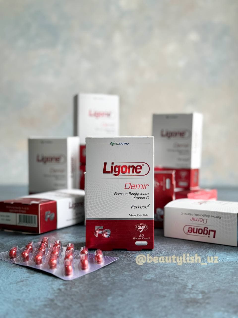 LIGONE Demir – Temir va Vitamin C (tez so‘riluvchi)