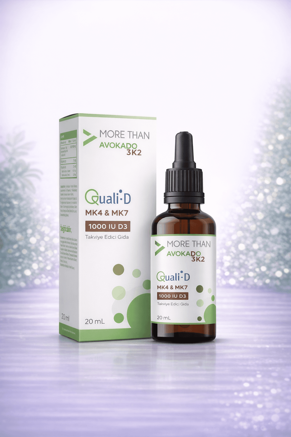 Avokado yog'li d3 k2 20 ml (more than)