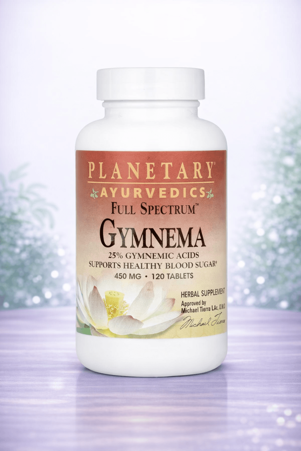 Planetary Herbals, Ayurvedics, Full Spectrum Gymnema, 450 mg, 120 Tablets