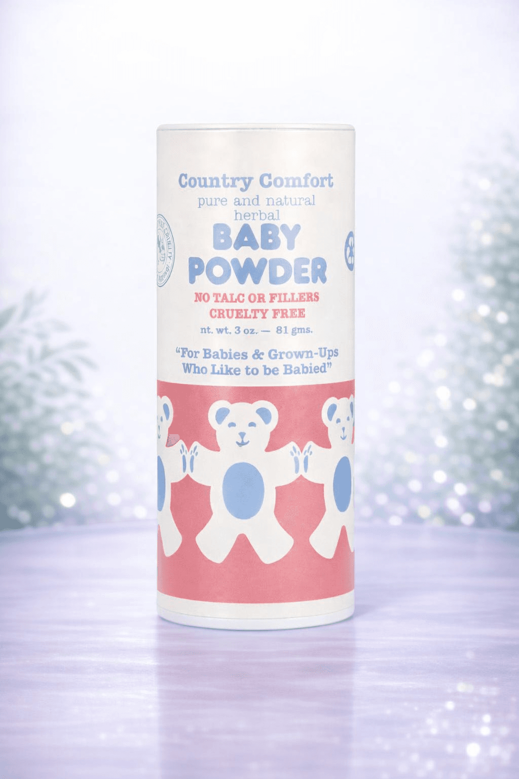 Country Comfort Baby Powder – Tabiiy prisipka 81g