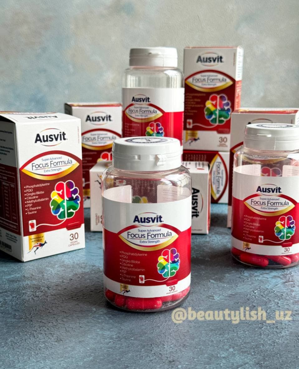 Ausvit Focus Formula – Aqliy faoliyat va diqqatni kuchaytirish