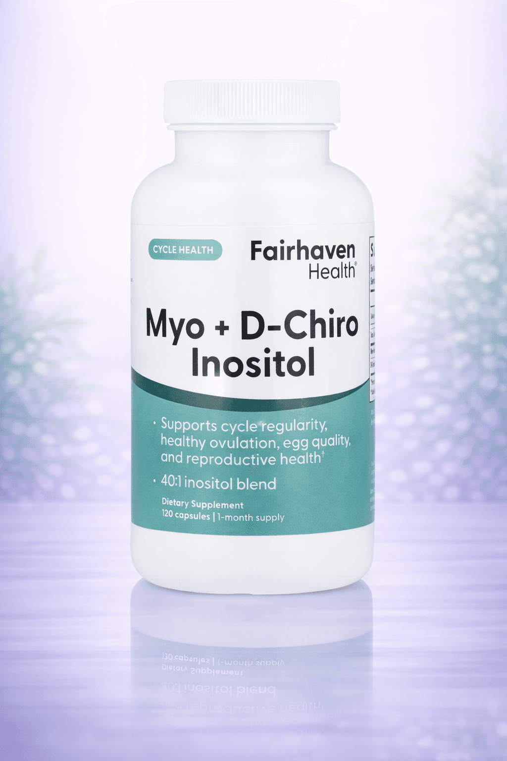 Fairhaven Health, Myo + D-Chiro Inositol, 120 Capsules