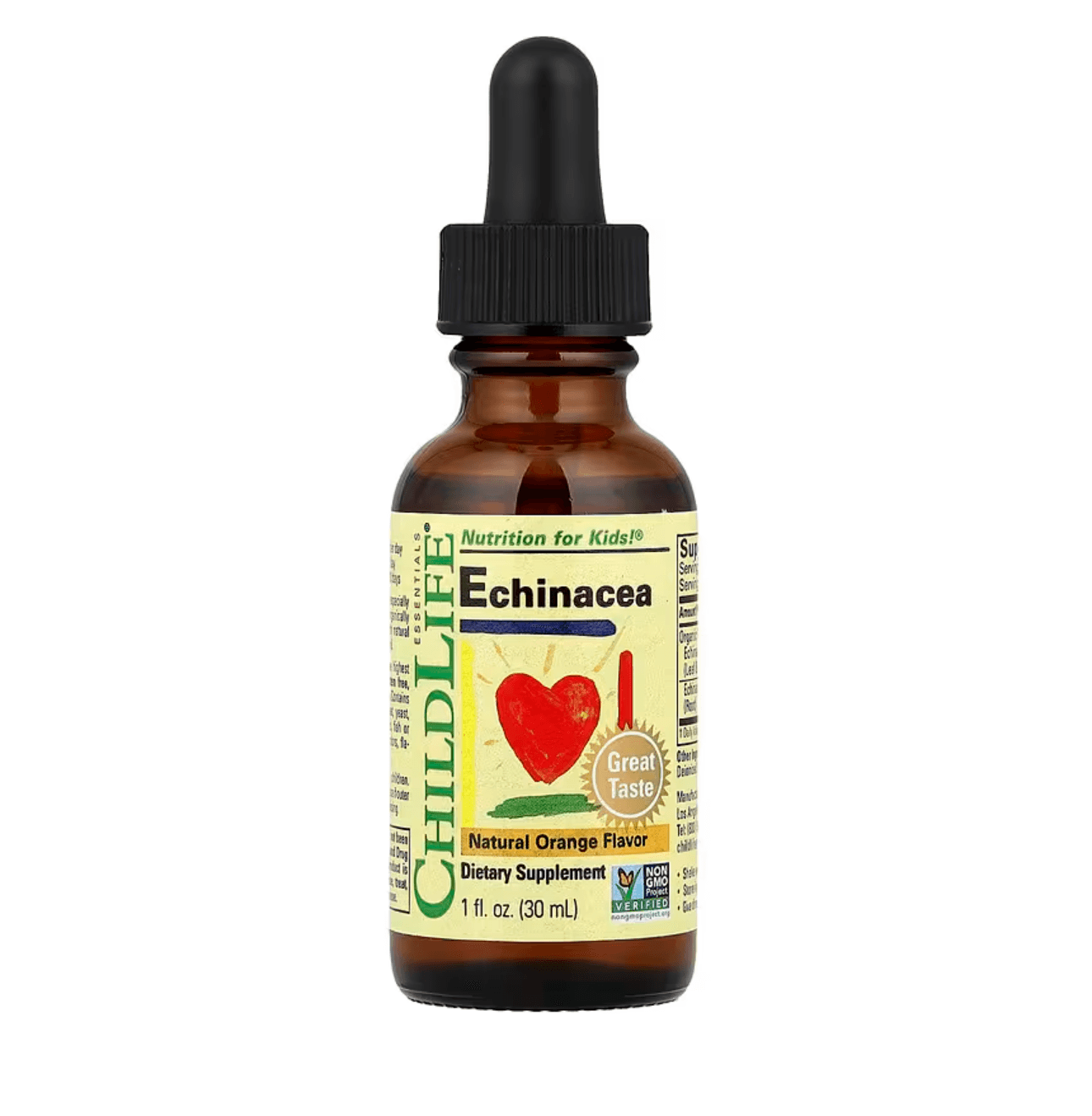 ChildLife Essentials, Essentials, Echinacea, Natural Orange, 1 fl oz (30 ml)