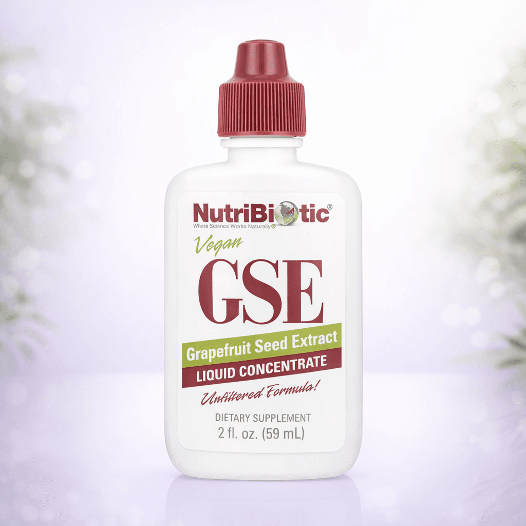 NutriBiotic, Vegan GSE Grapefruit Seed Extract, Liquid Concentrate, 100 mg, 2 fl oz – Tabiiy antiseptik ichki tozalash 59ml